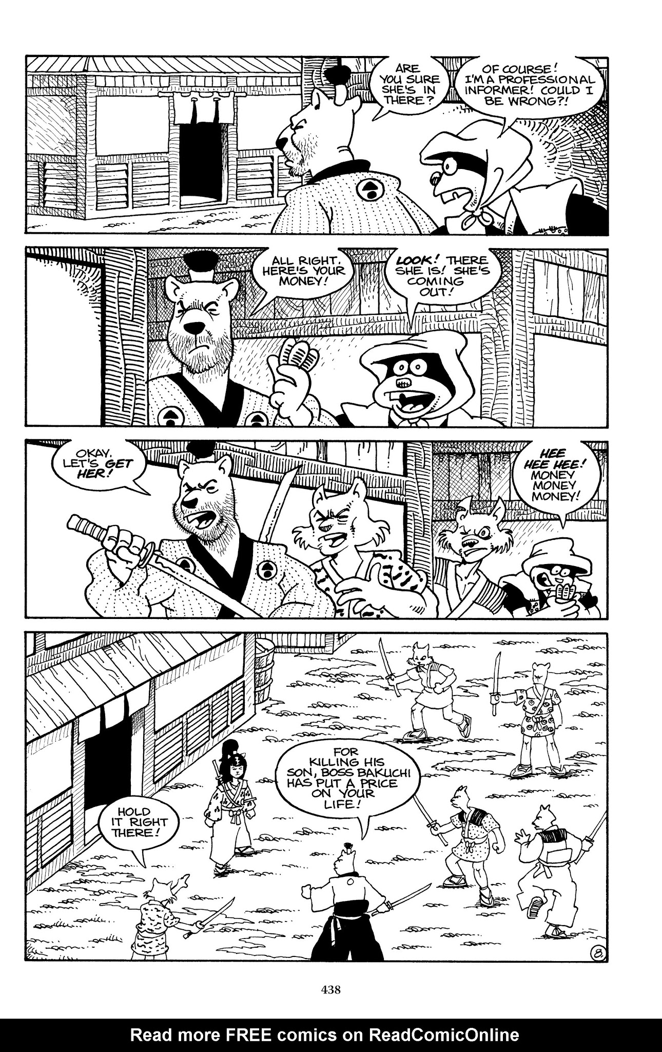 Read online The Usagi Yojimbo Saga comic -  Issue # TPB 1 - 428