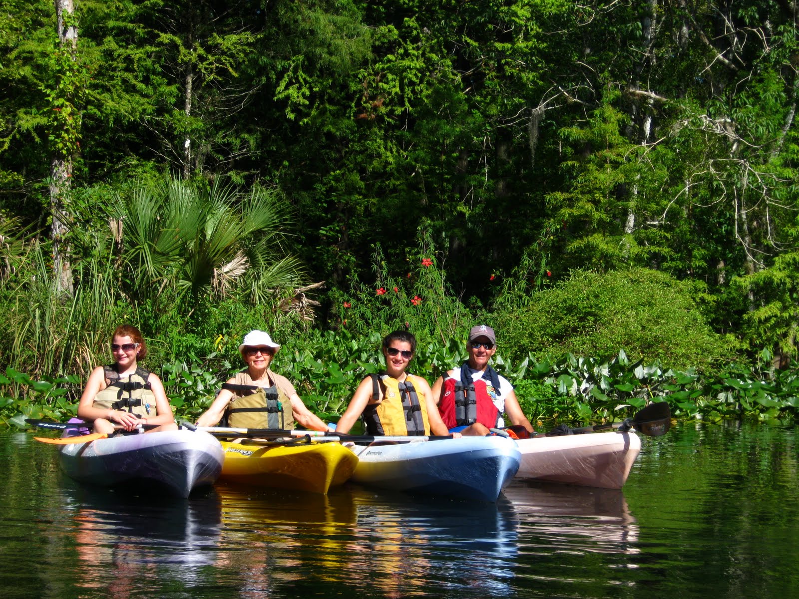 Central Florida Kayak Tours: Paddling Silver River with our Granddaughters!