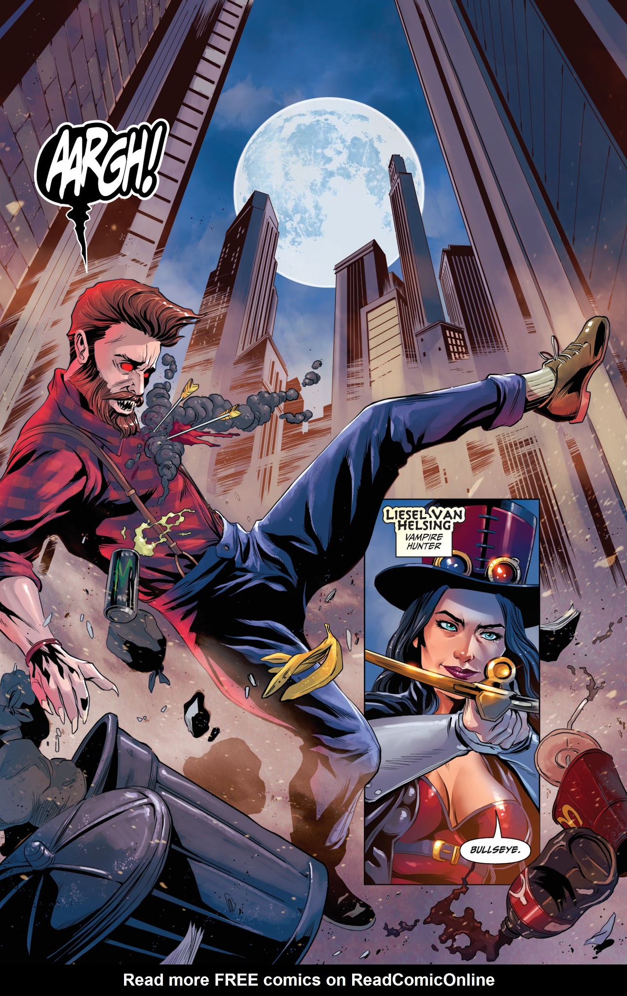 Read online Van Helsing vs. Robyn Hood comic -  Issue #1 - 3