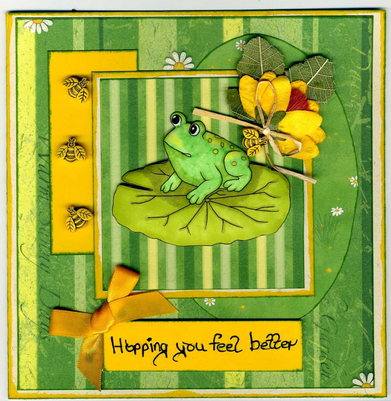 Lindy's Maid Wid Luv: A Frog Hopping Get Well