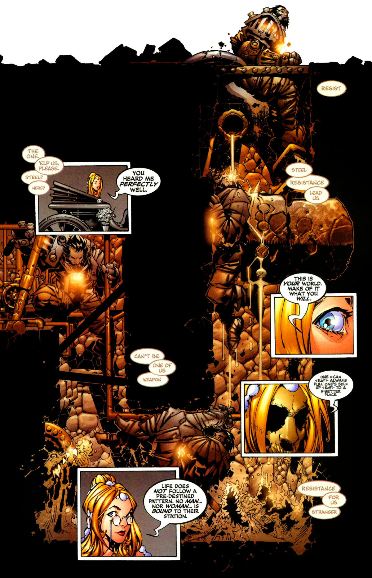 Read online Steampunk comic -  Issue #1 - 17