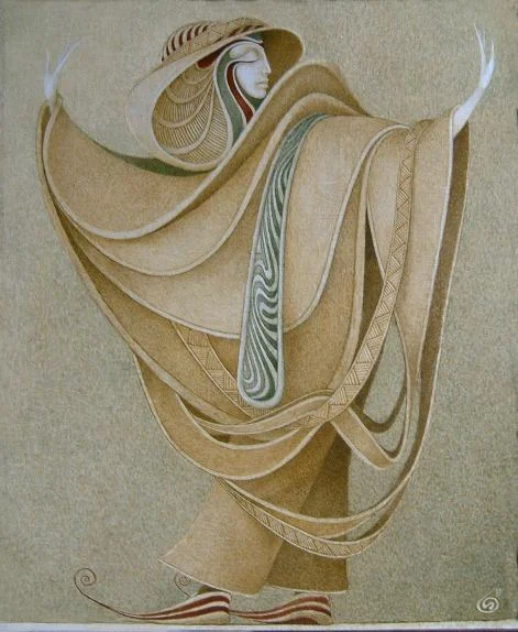 Boris Indrikov 1969 | Russian  Magical Realism painter 