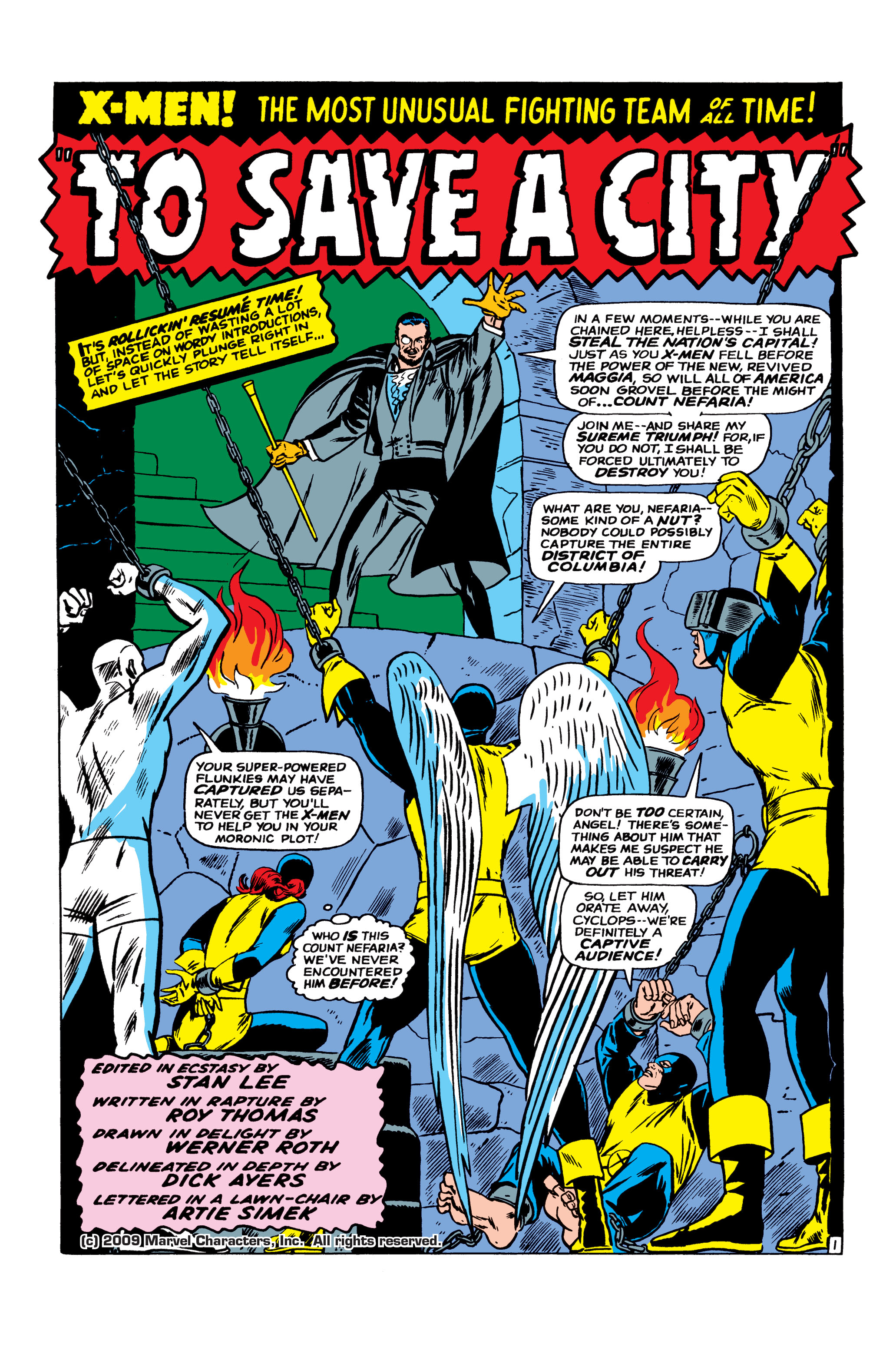Read online Uncanny X-Men (1963) comic -  Issue #23 - 2