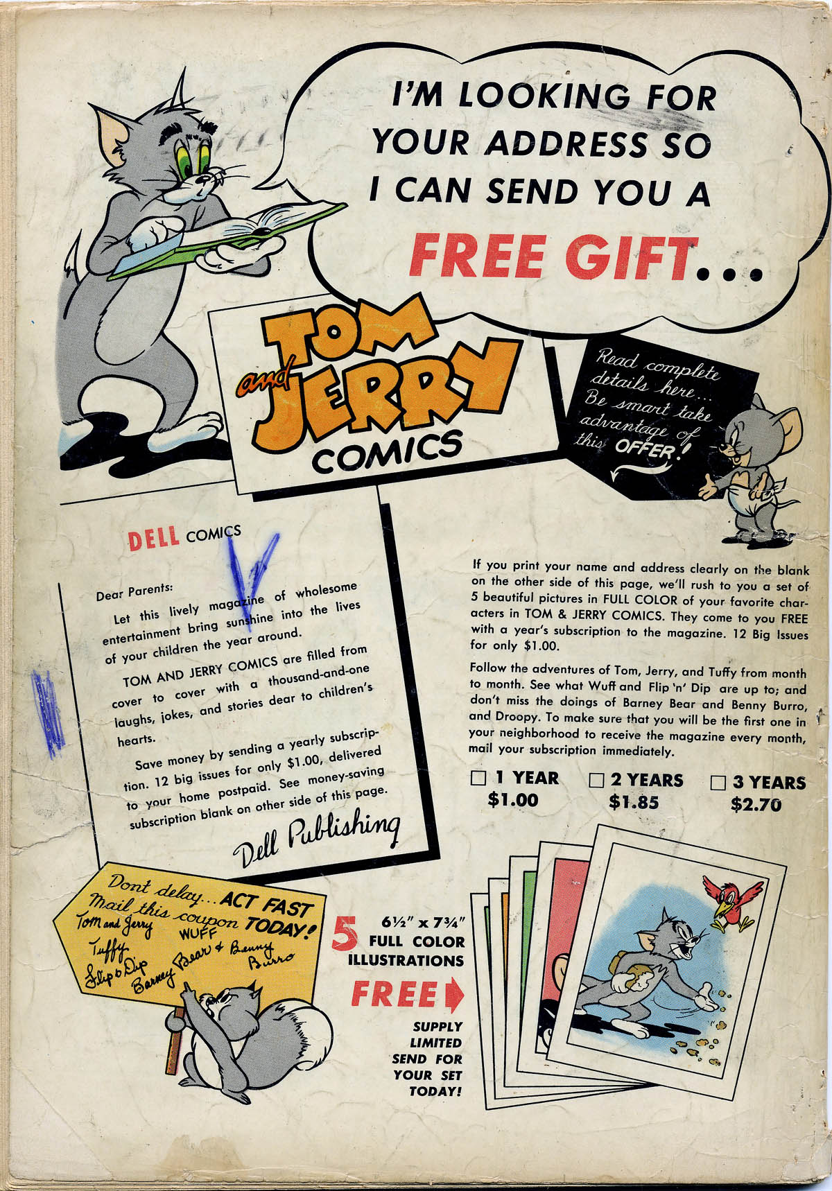 Read online Tom & Jerry Comics comic -  Issue #69 - 53
