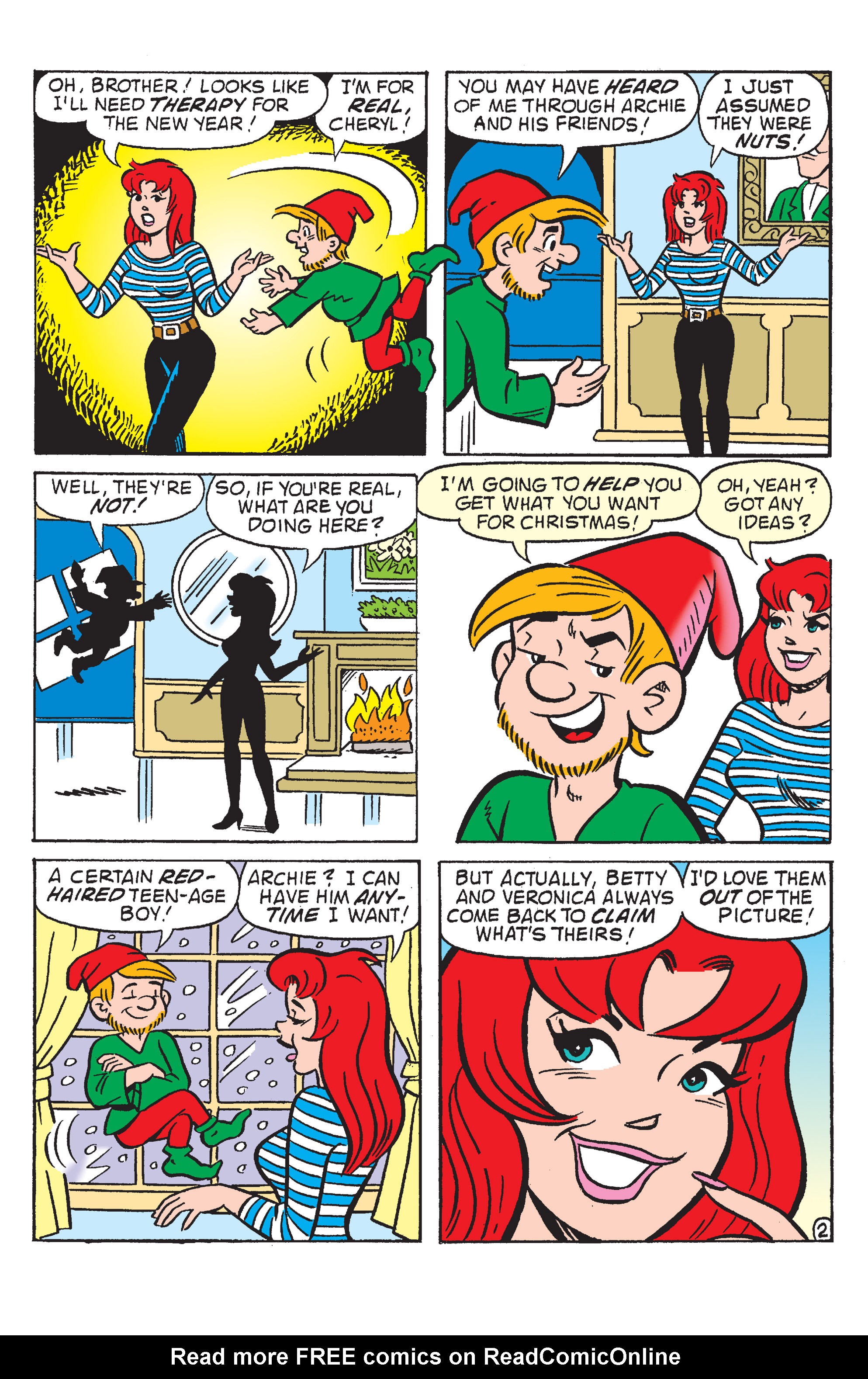 Read online Betty and Veronica: Under the Mistletoe comic -  Issue # TPB - 33