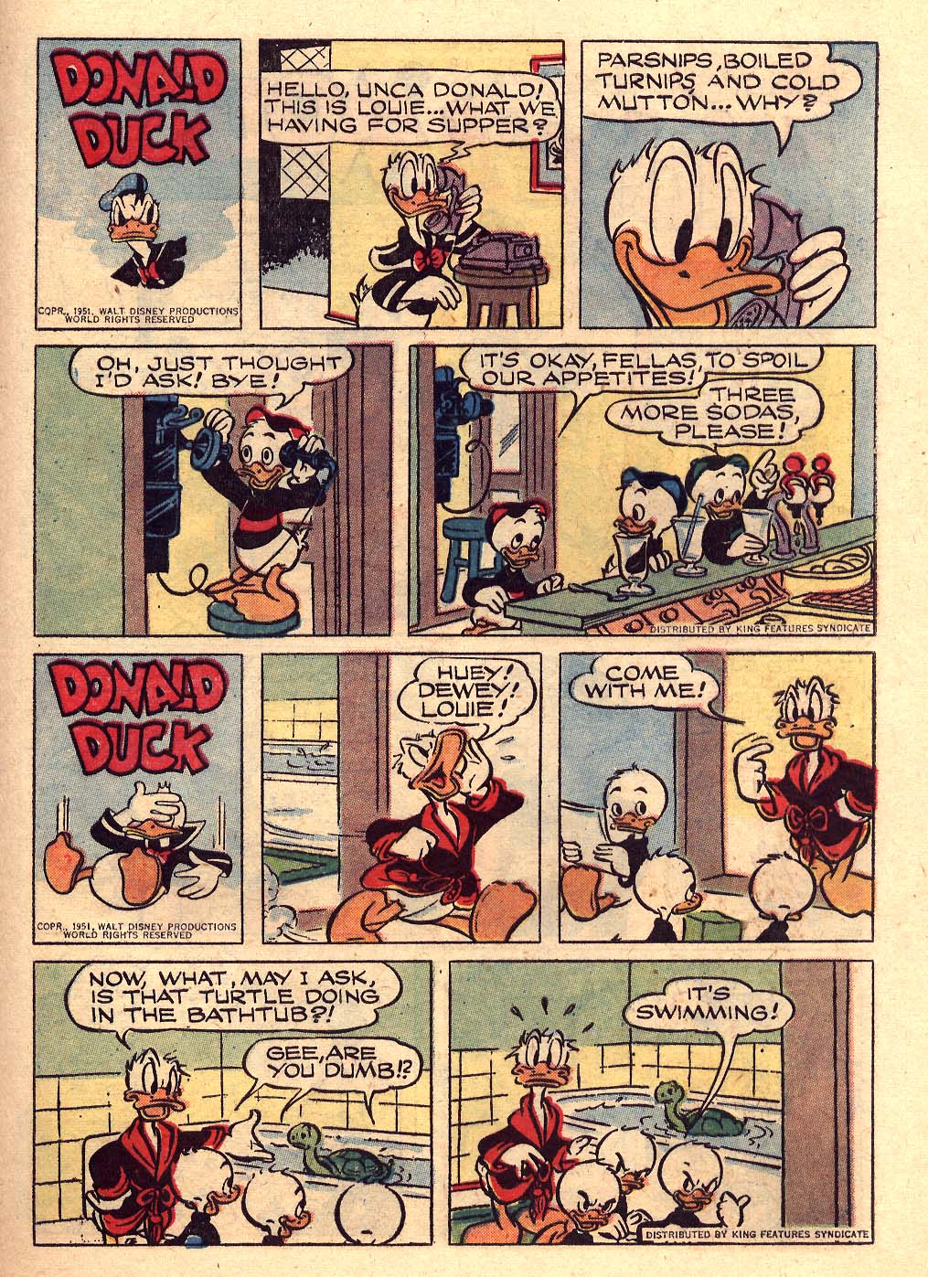 Read online Walt Disney's Comics and Stories comic -  Issue #167 - 41