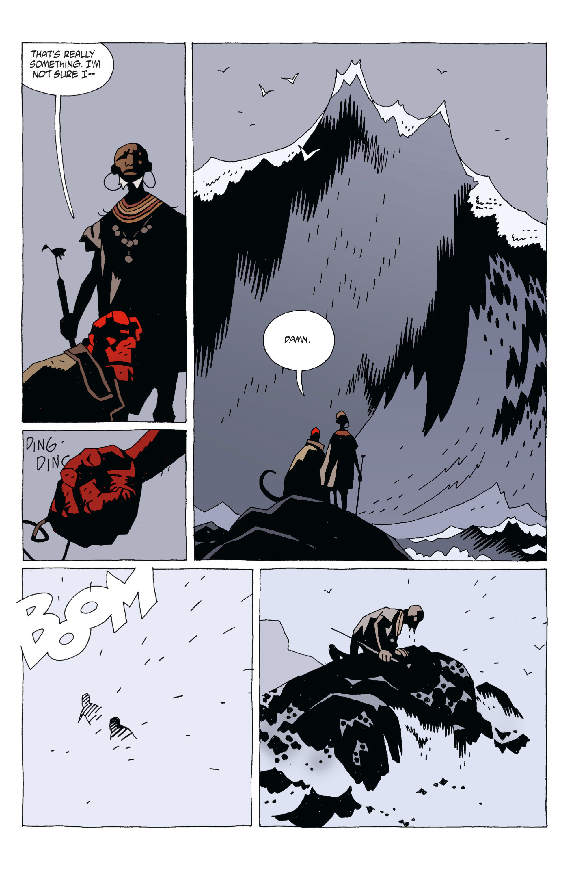 Read online Hellboy comic -  Issue #6 - 19