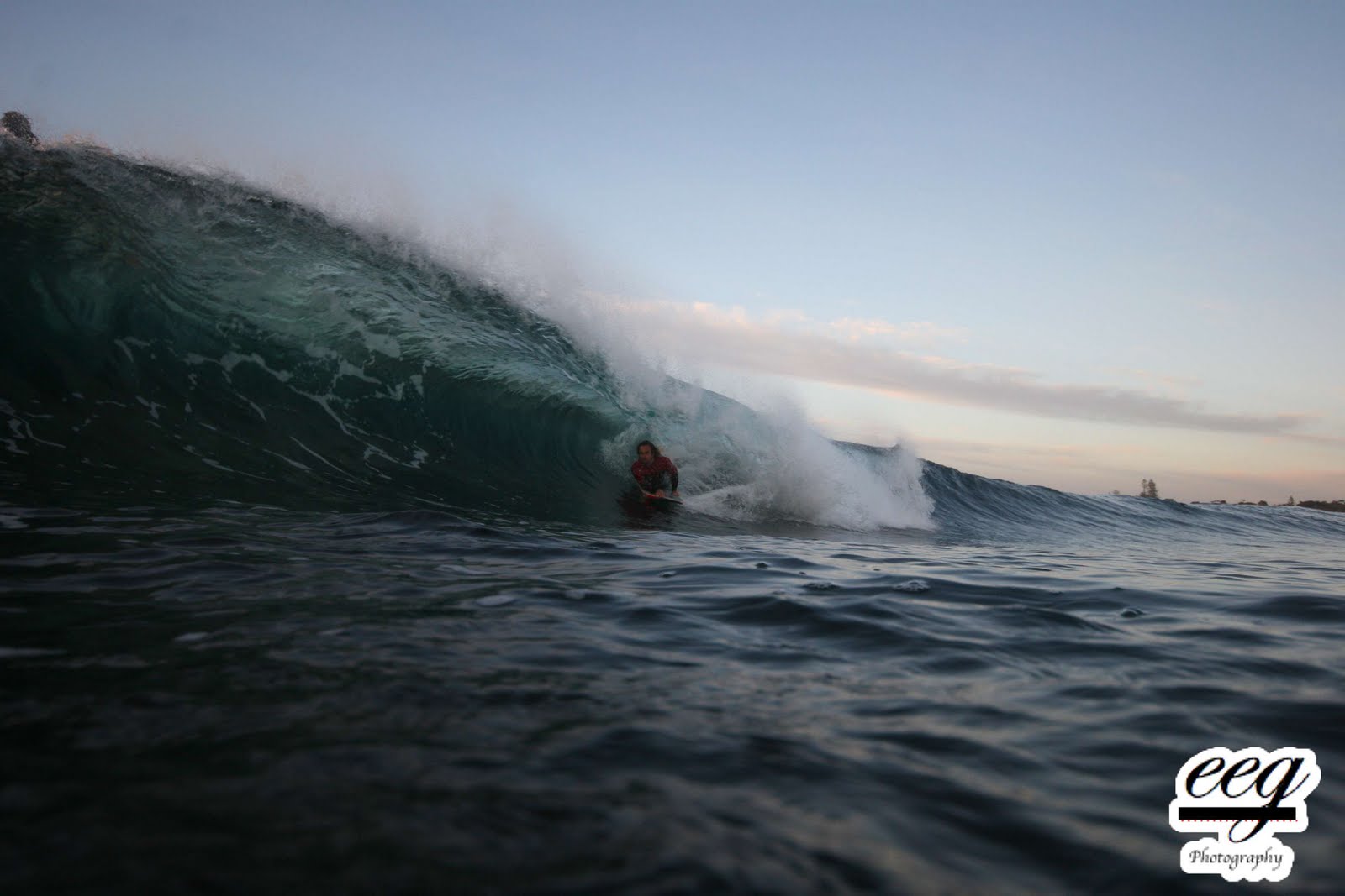 Emerald Surf City: Small Clean Swell, Comp Doesn't Run...