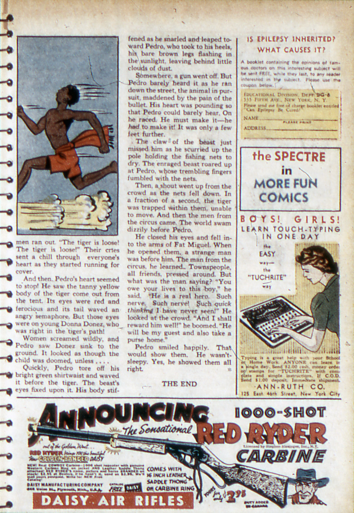Read online Adventure Comics (1938) comic -  Issue #53 - 28