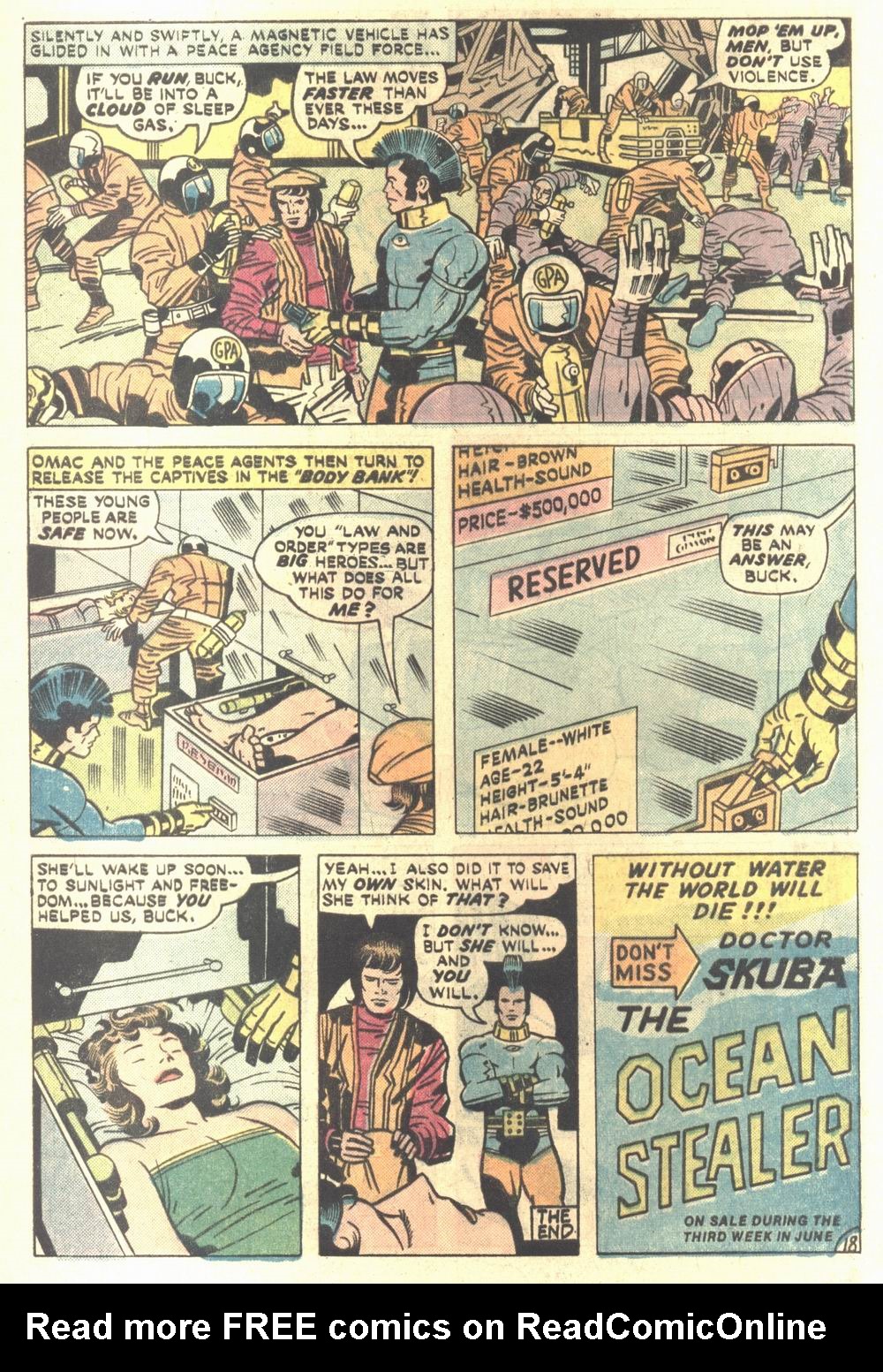Read online OMAC (1974) comic -  Issue #6 - 19