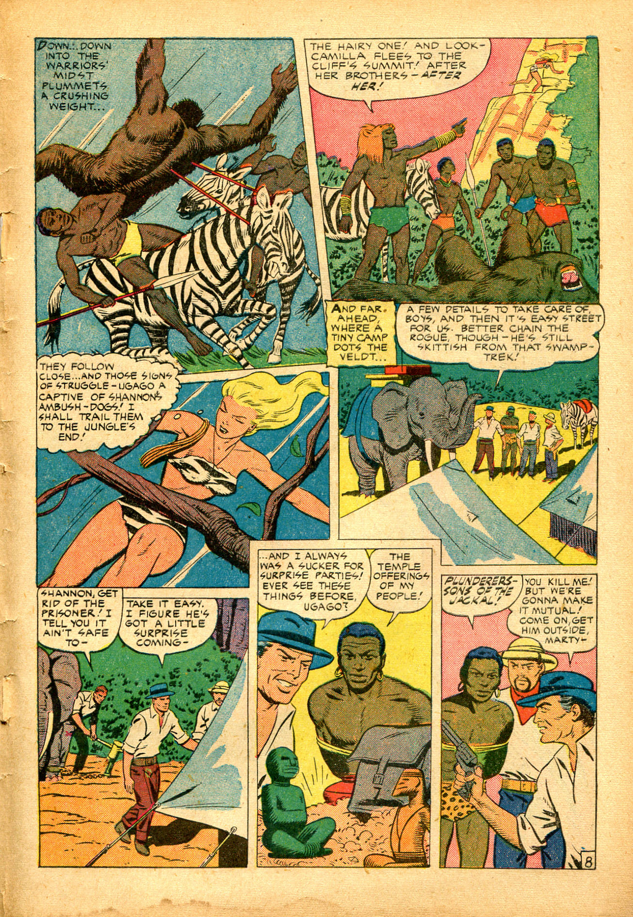 Read online Jungle Comics comic -  Issue #135 - 47