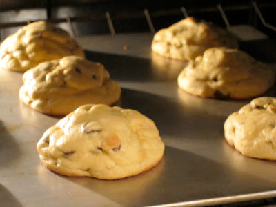 These are the best chocolate chip cookies! They are fluffy, soft, and chewy because they have a secret ingredient that you would never guess.  #easyrecipe #dessert #chocolate #cookie