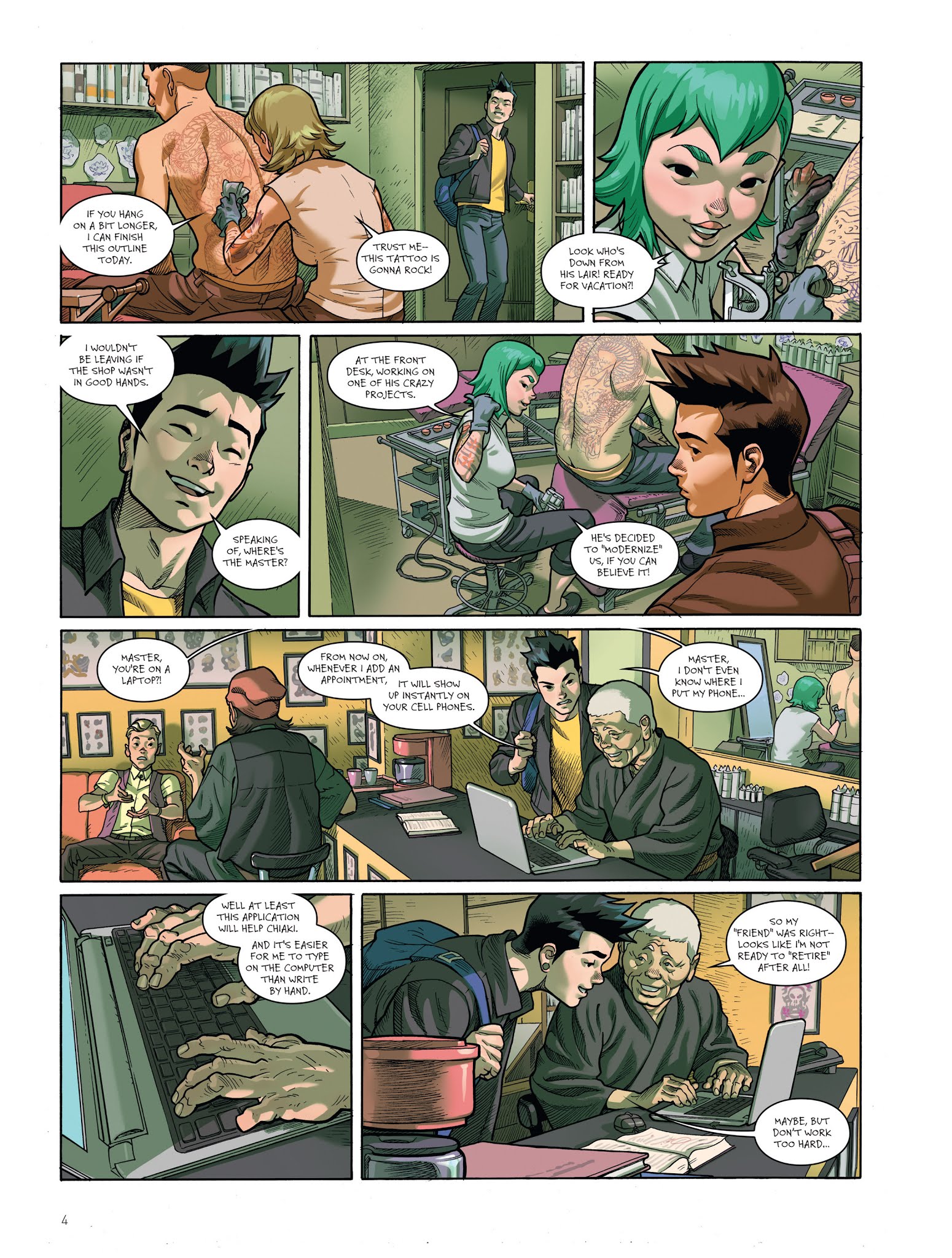 Read online Tebori comic -  Issue #2 - 7