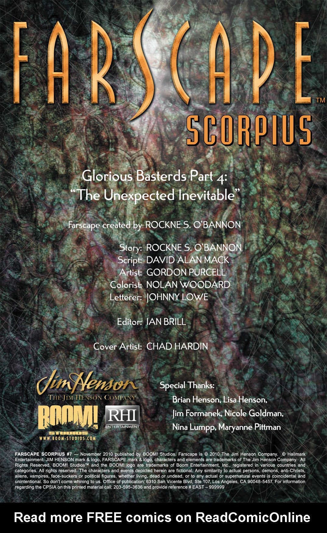 Read online Farscape: Scorpius comic -  Issue #7 - 2
