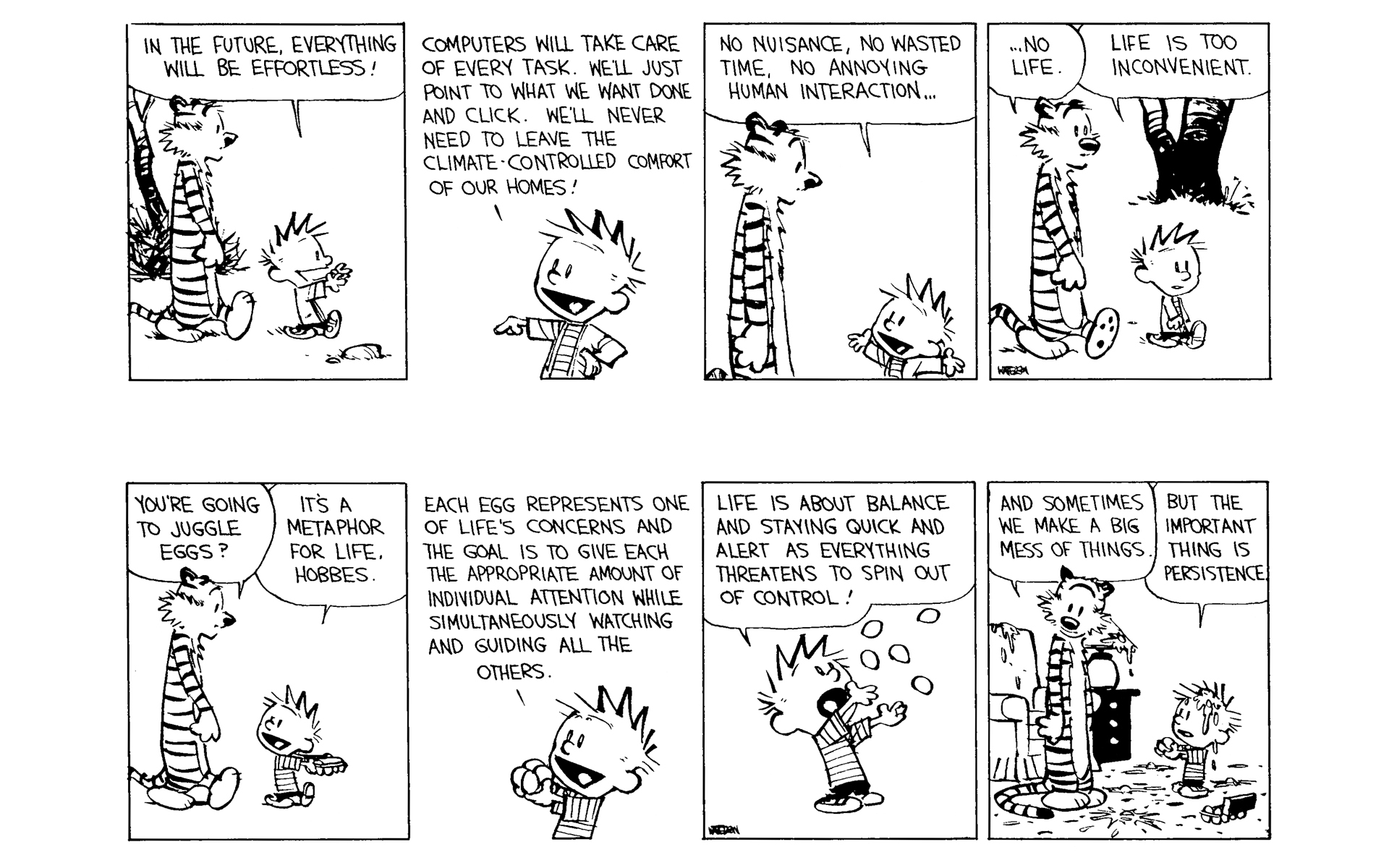 Read online Calvin and Hobbes comic -  Issue #11 - 126