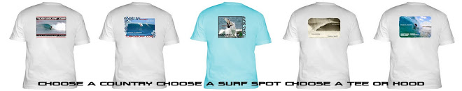 Male Surf Tee shirt samples