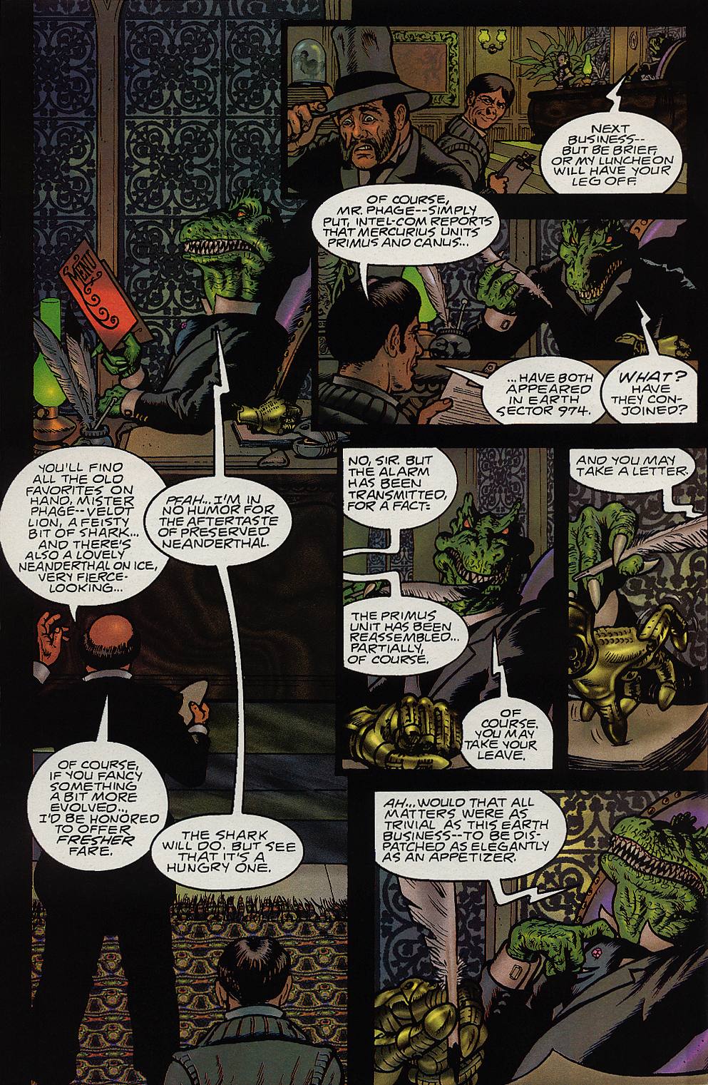 Read online Neil Gaiman's Mr. Hero - The Newmatic Man (1995) comic -  Issue #1 - 13