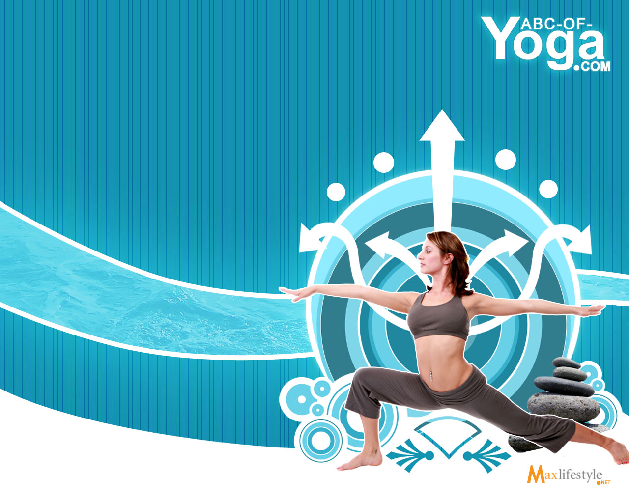 Flexible Body Yoga Woman Health Wallpapers