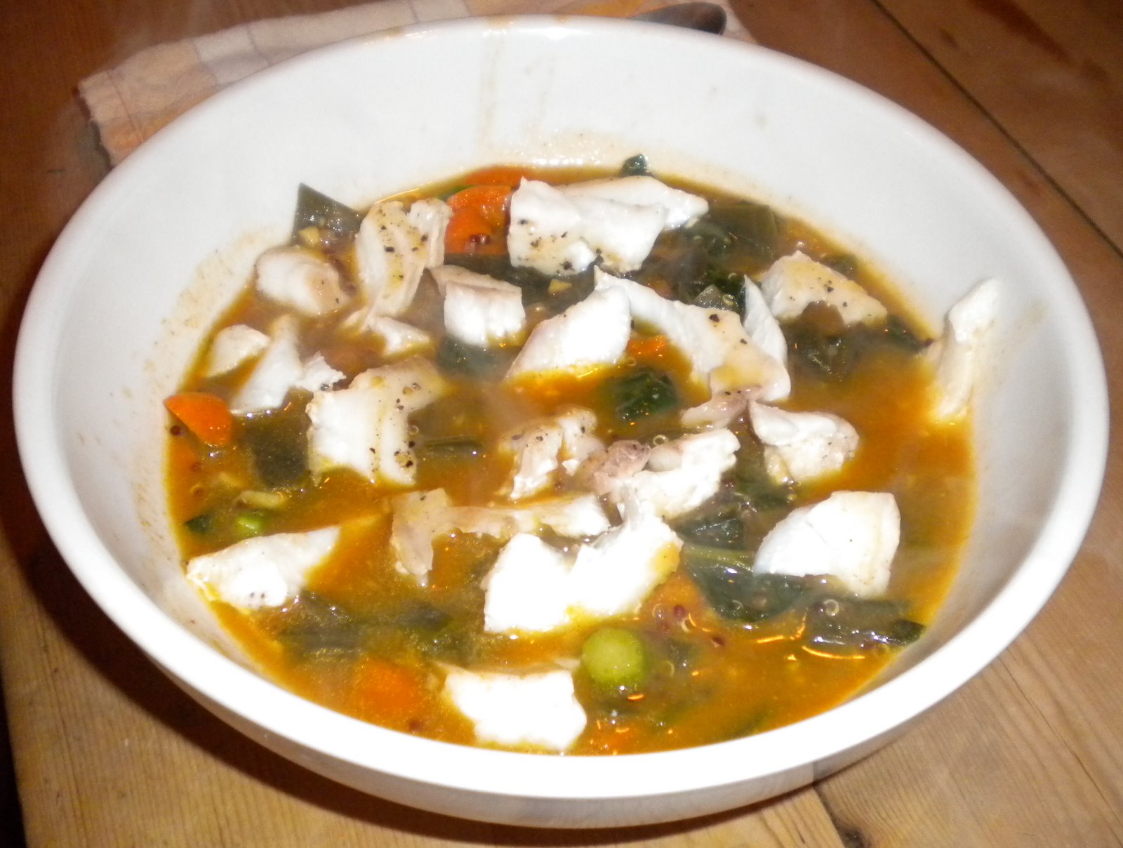 Ready in 5 (weeks) Halibut Soup