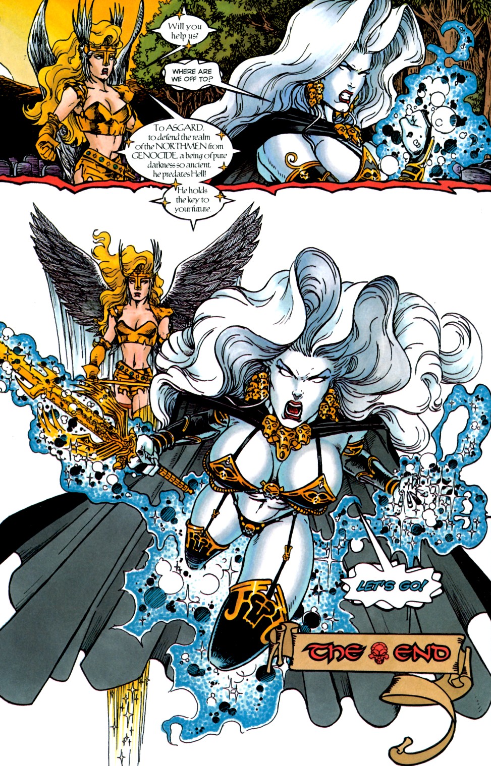 Read online Lady Death III: The Odyssey comic -  Issue #4 - 20