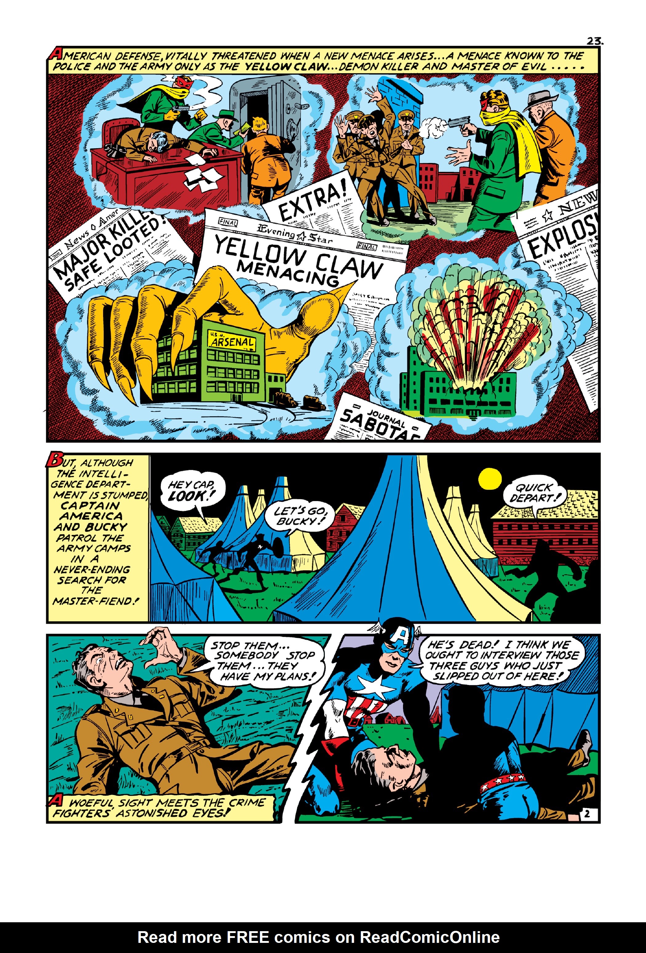 Read online Marvel Masterworks: Golden Age Captain America comic -  Issue # TPB 4 (Part 1) - 99