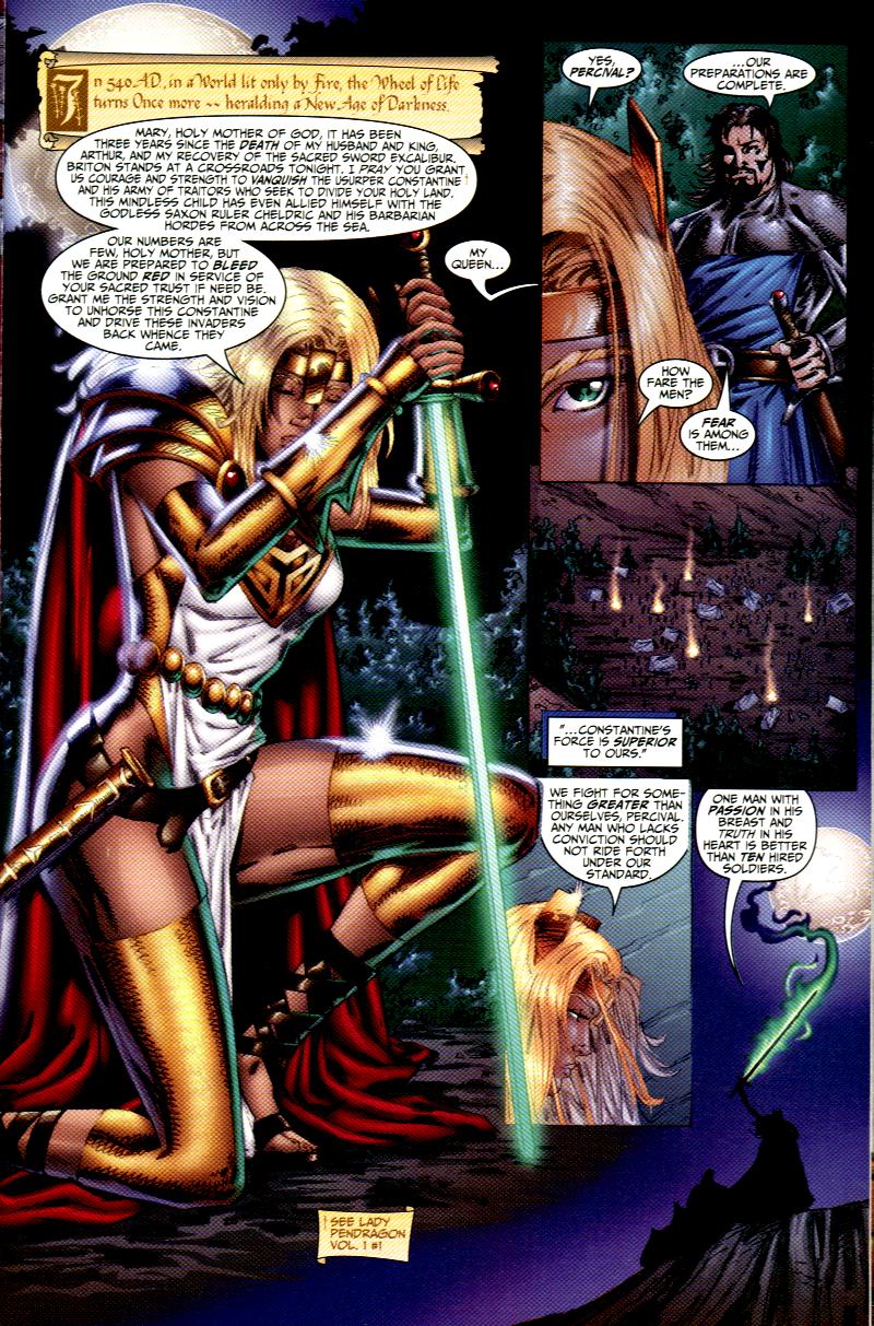 Read online Lady Pendragon (1998) comic -  Issue #1 - 5