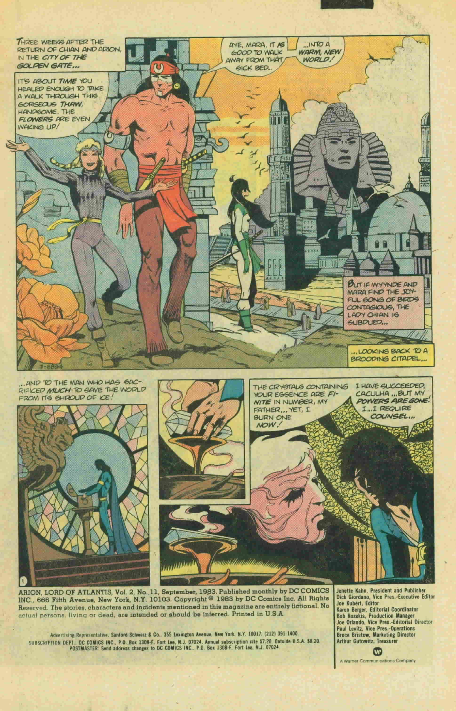 Read online Arion, Lord of Atlantis comic -  Issue #11 - 3
