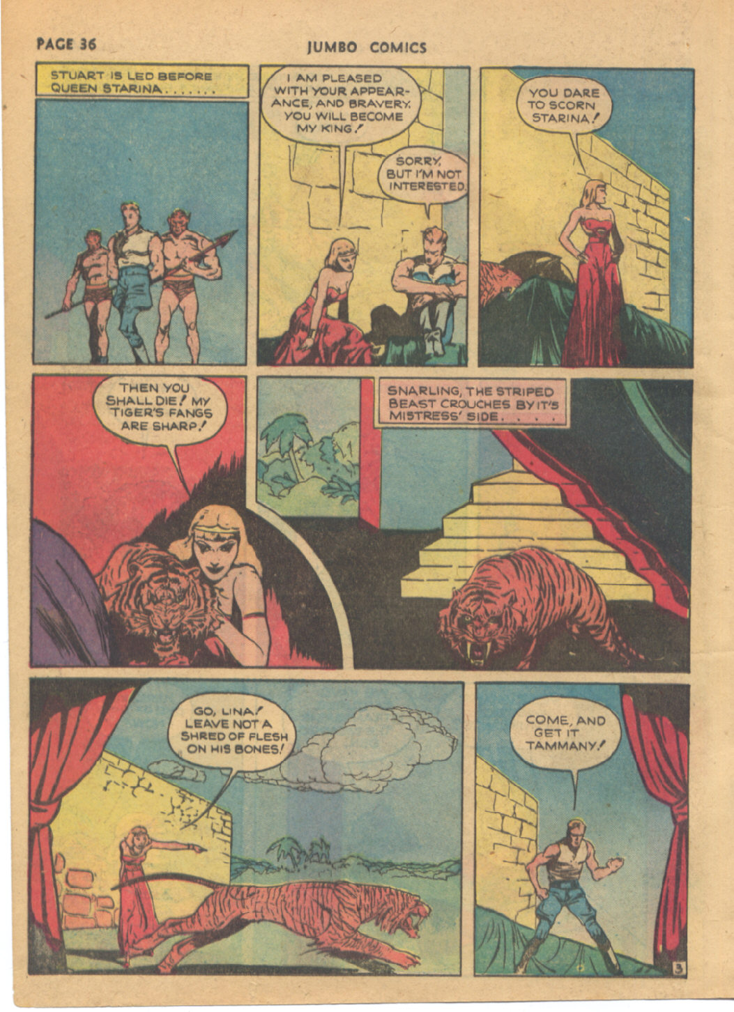 Read online Jumbo Comics comic -  Issue #22 - 38