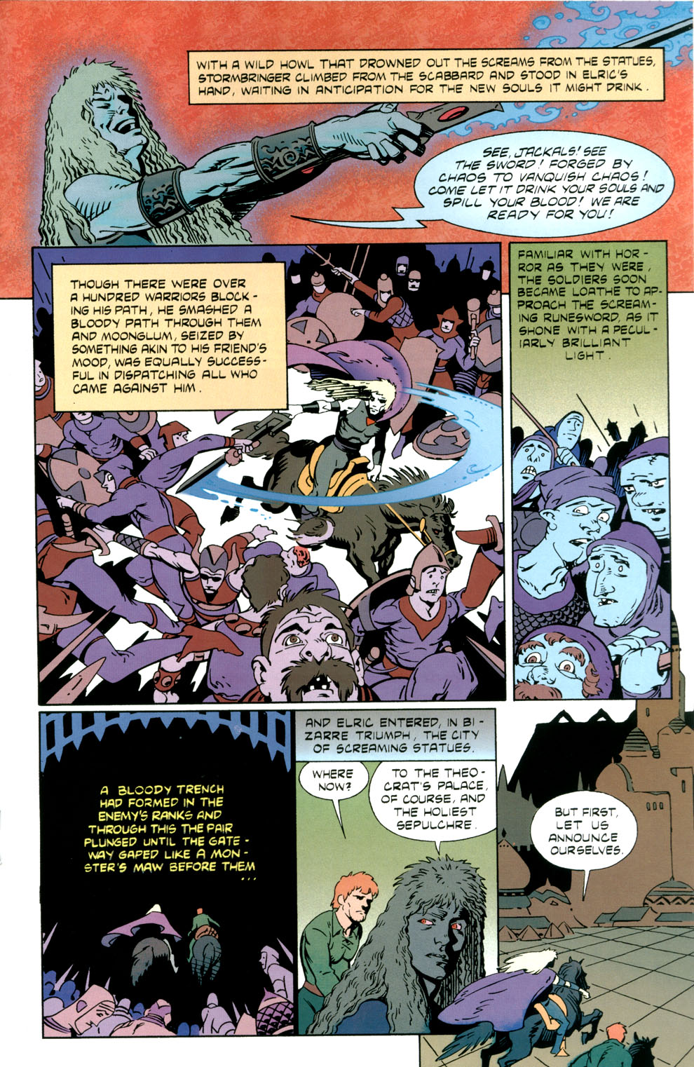 Read online Elric: Stormbringer comic -  Issue #3 - 17