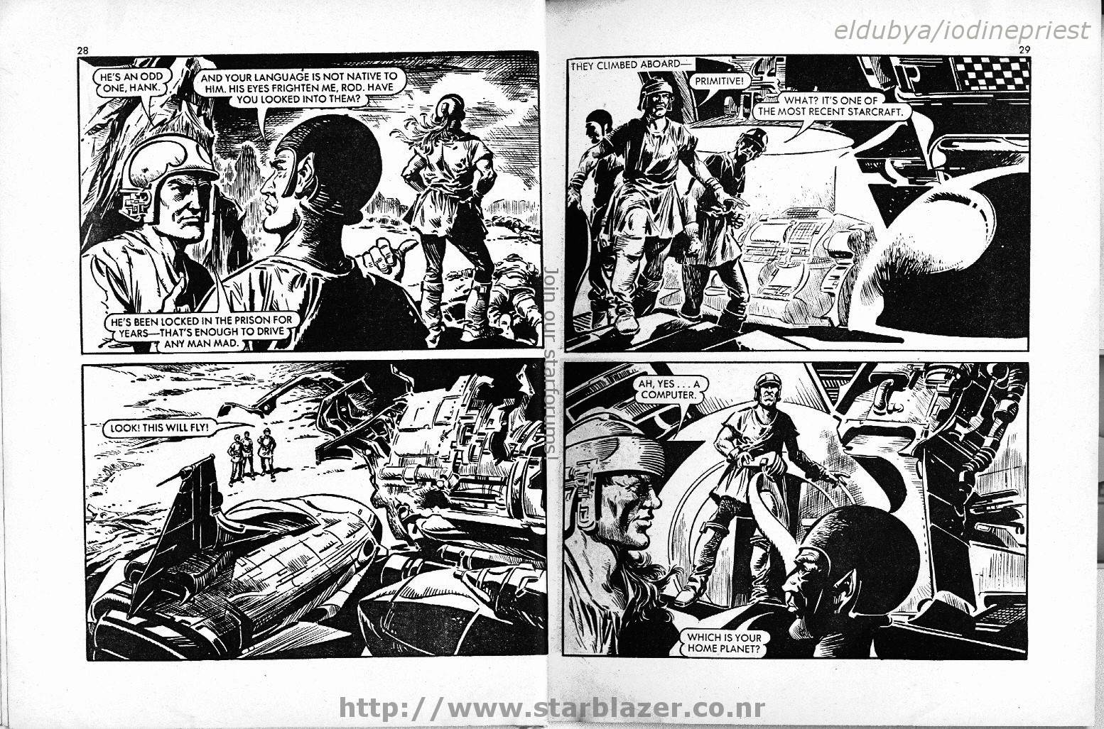 Read online Starblazer comic -  Issue #110 - 16