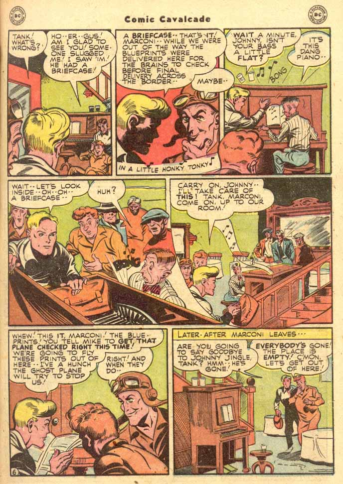 Read online Comic Cavalcade comic -  Issue #25 - 49