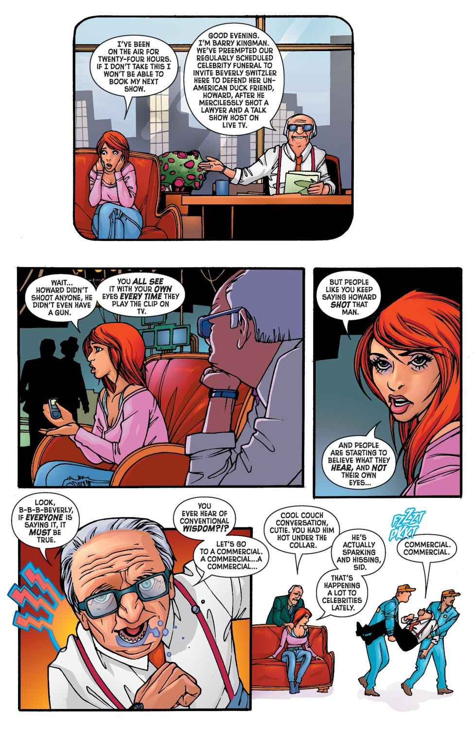 Read online Howard the Duck (2007) comic -  Issue #3 - 7