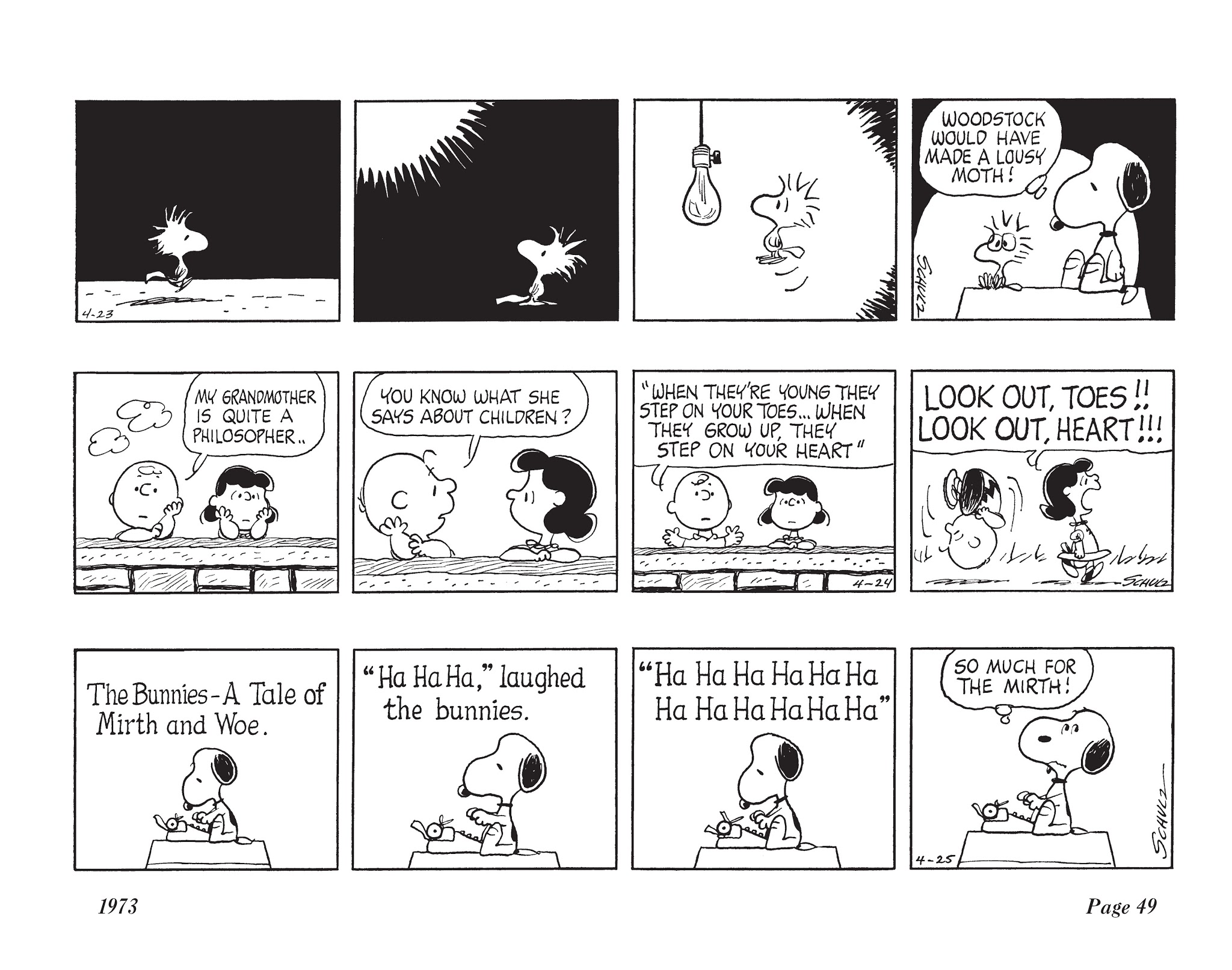 Read online The Complete Peanuts comic -  Issue # TPB 12 - 63