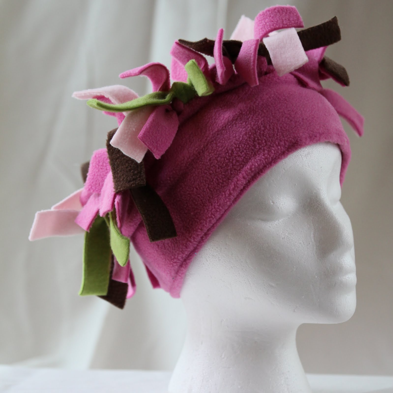 Amy's Funky Fleece Fringy Headbands