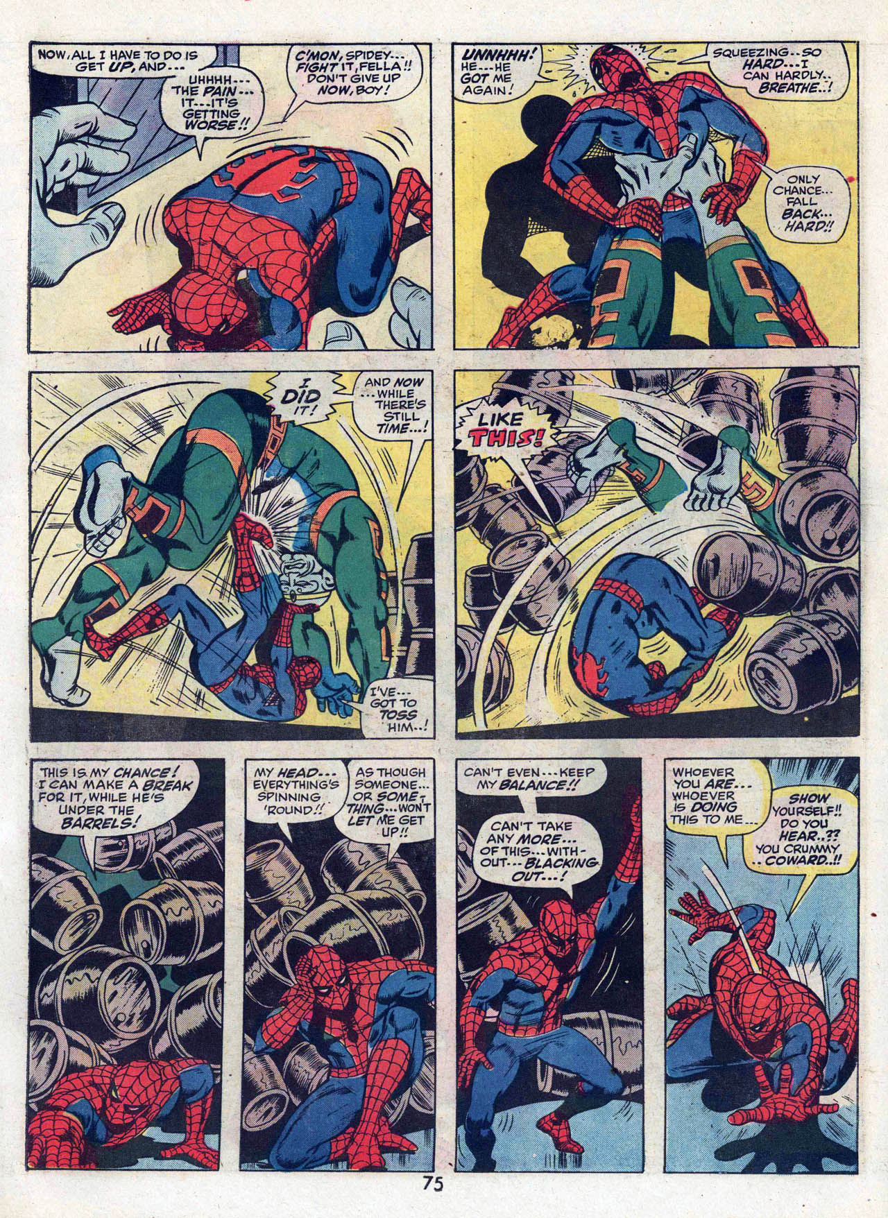 Read online Marvel Treasury Edition comic -  Issue #1 - 75