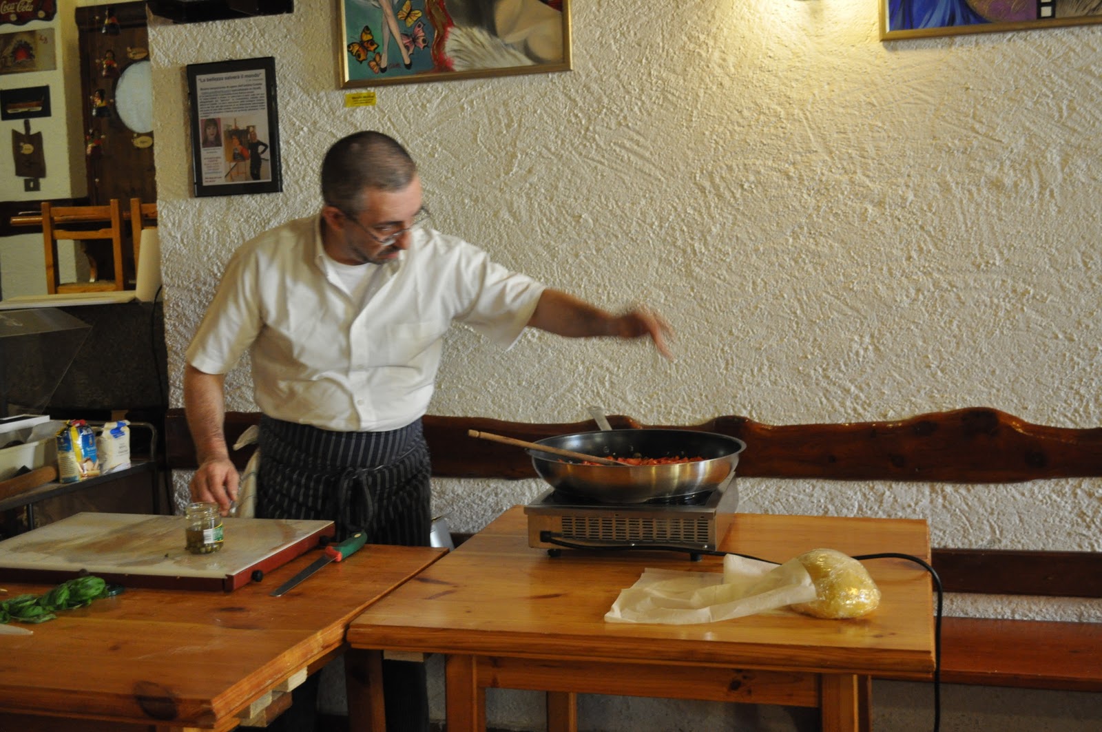 Where am I today? Lake Como Cooking Class, Varenna