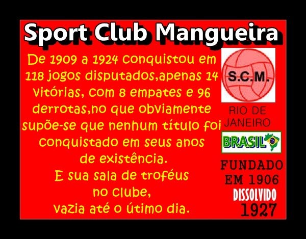 Resultado de imagem para Sport Club Mangueira 1906