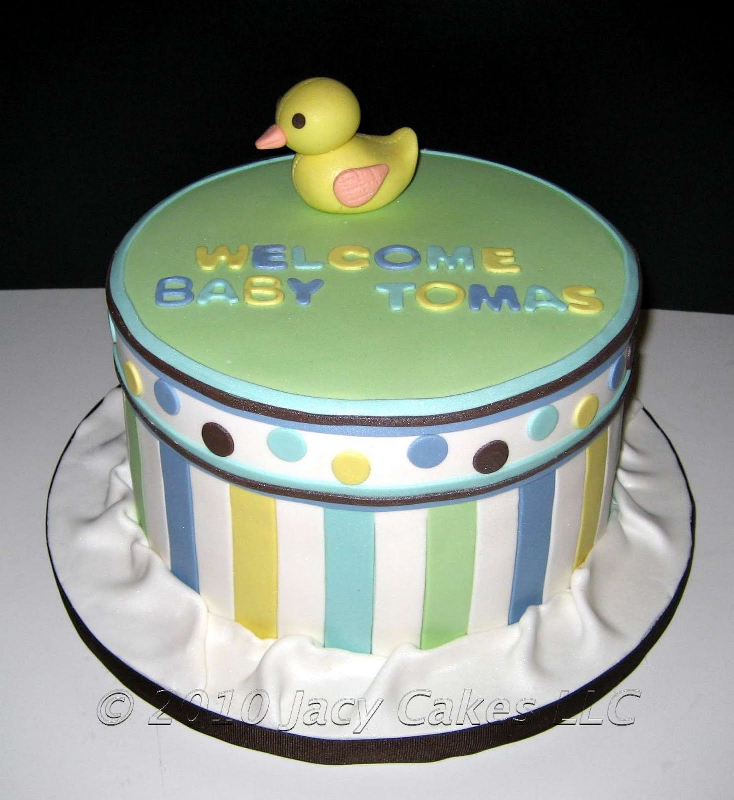 News from Jacy Cakes: Baby Shower Duck Cake