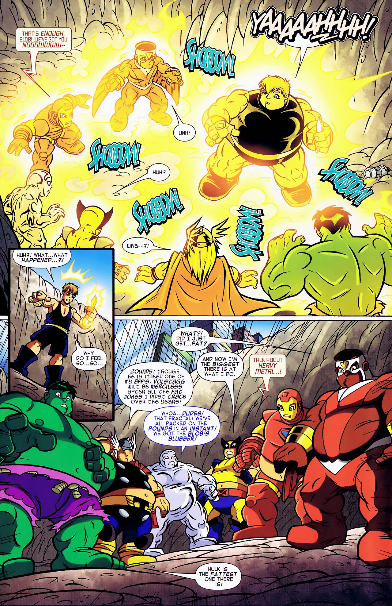 Read online Super Hero Squad comic -  Issue #8 - 8
