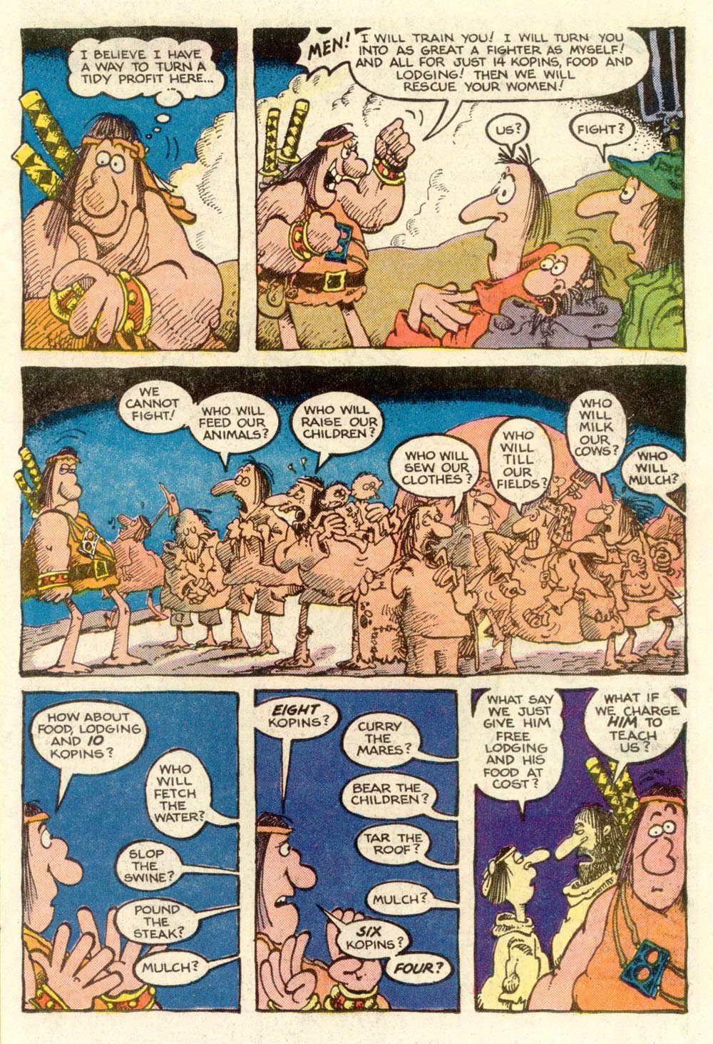 Read online Sergio Aragonés Groo the Wanderer comic -  Issue #4 - 7