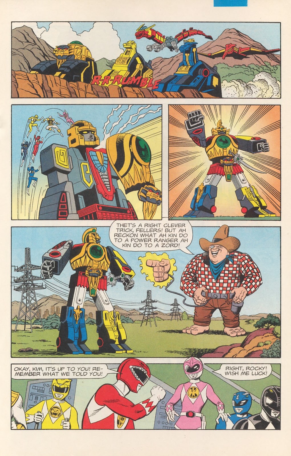 Saban's Mighty Morphin Power Rangers (1994) issue 5 - Page 17