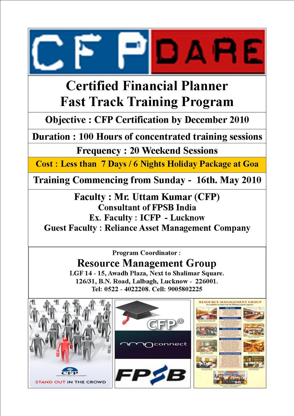 Centre For Financial Market Training Certified Financial Planner