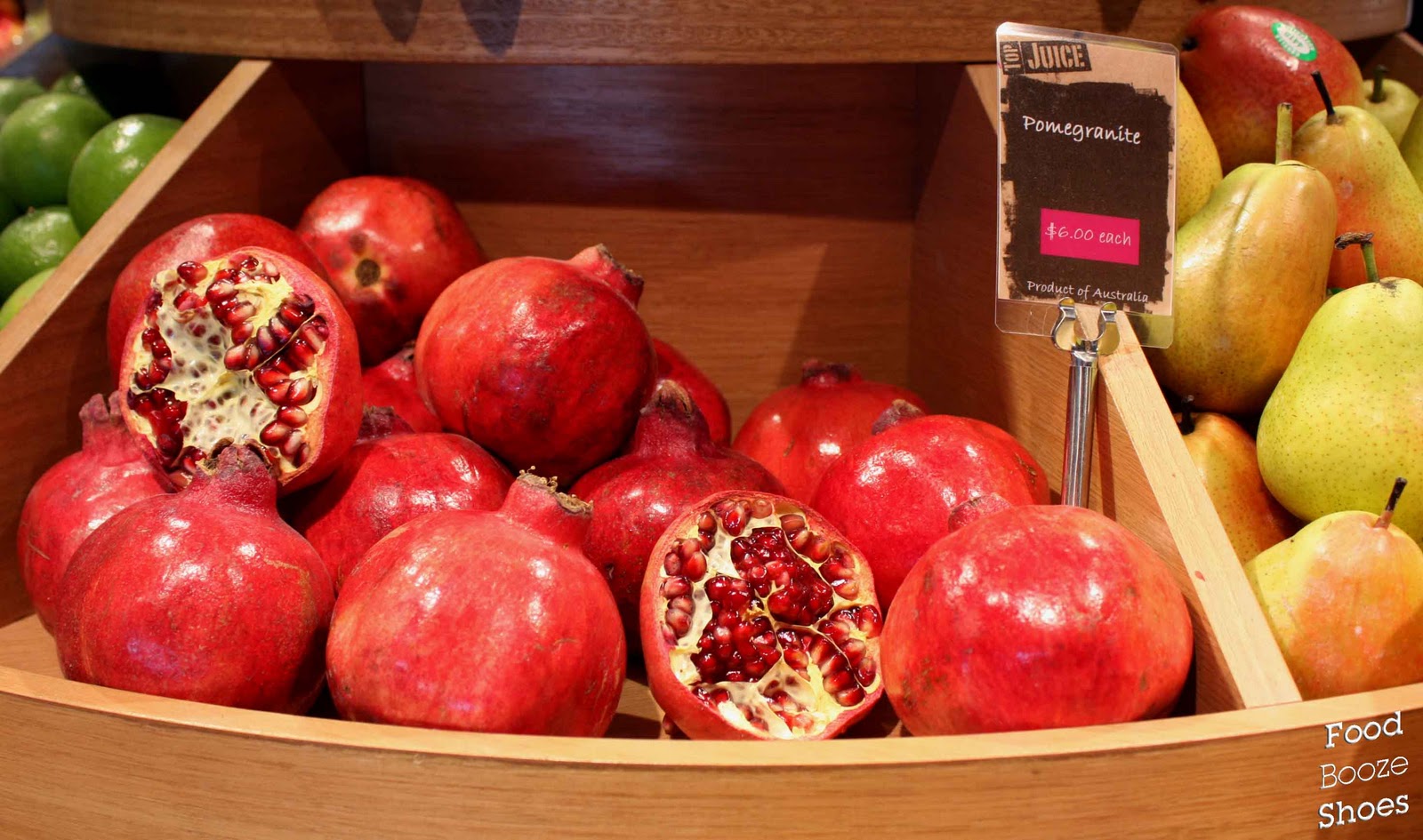 Food, booze and shoes So very Sydney