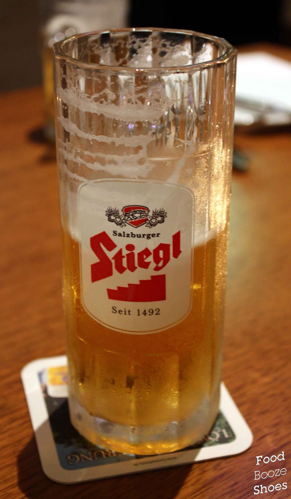 Food, booze and shoes Pure feasting at Bavarian Bier Café