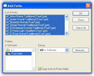 Menulis di pasir Download Install Font Jawi Tulisan Jawi 