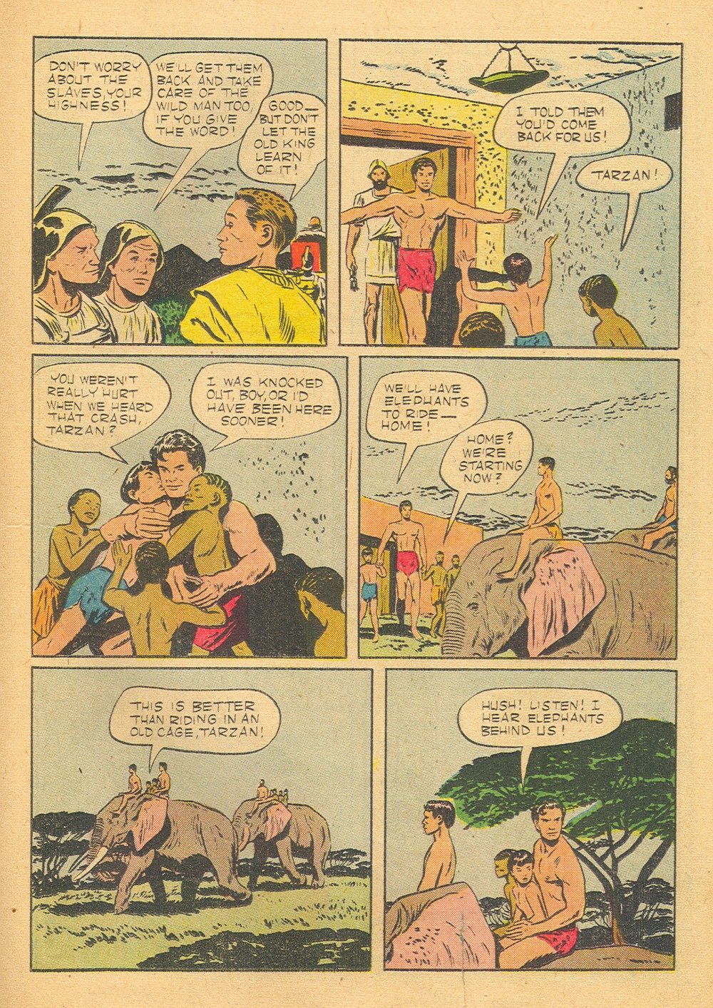 Read online Tarzan (1948) comic -  Issue #19 - 23