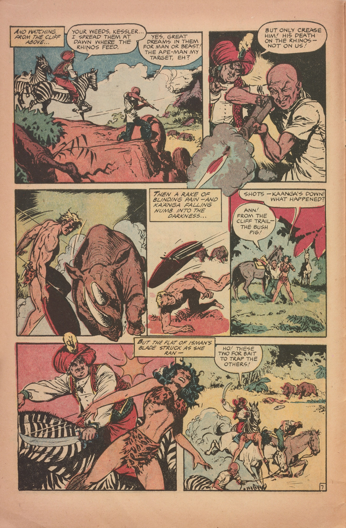 Read online Jungle Comics comic -  Issue #149 - 10