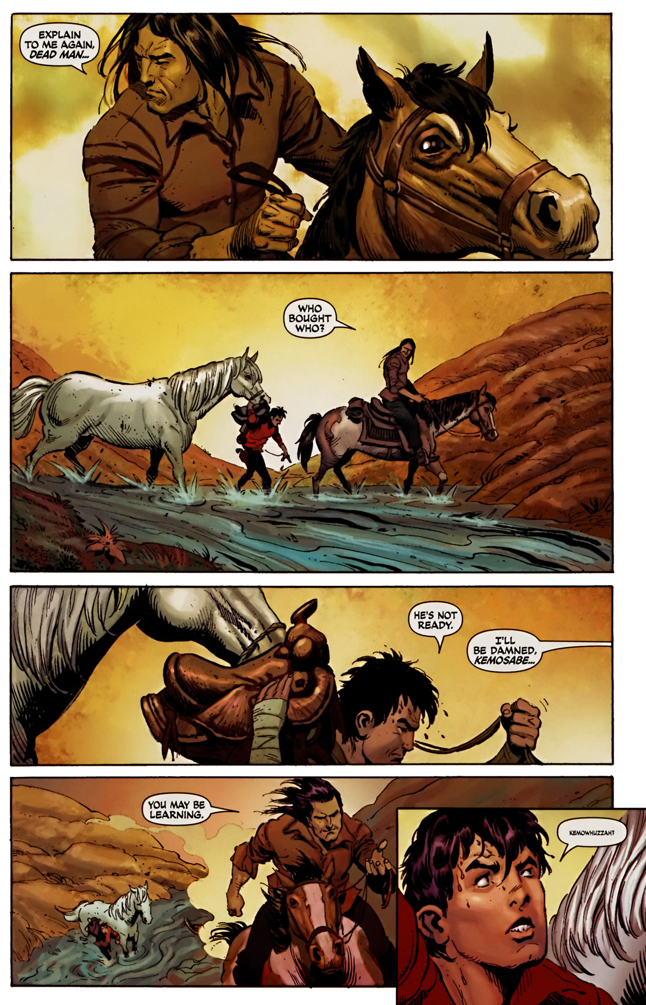 Read online The Lone Ranger (2006) comic -  Issue #4 - 7