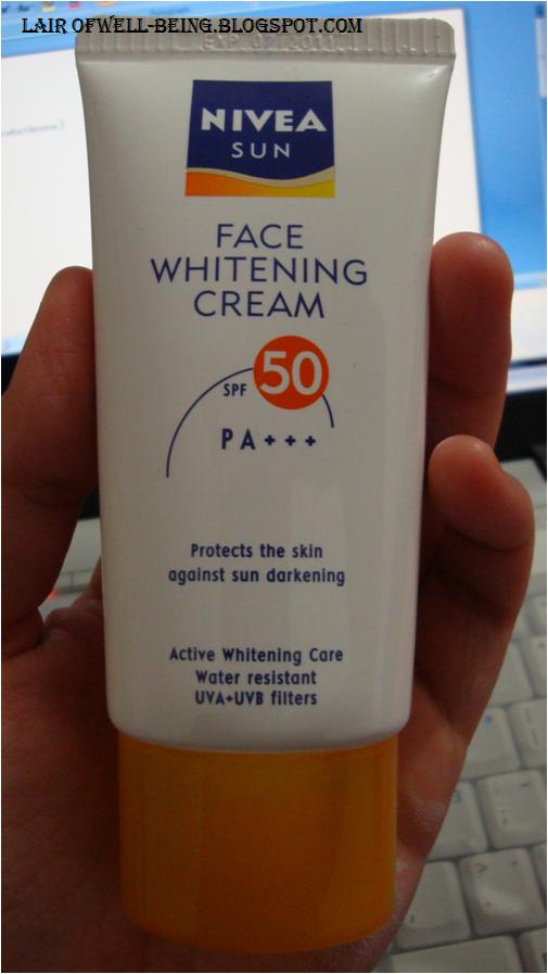 Nivea Sun Face Whitening Cream