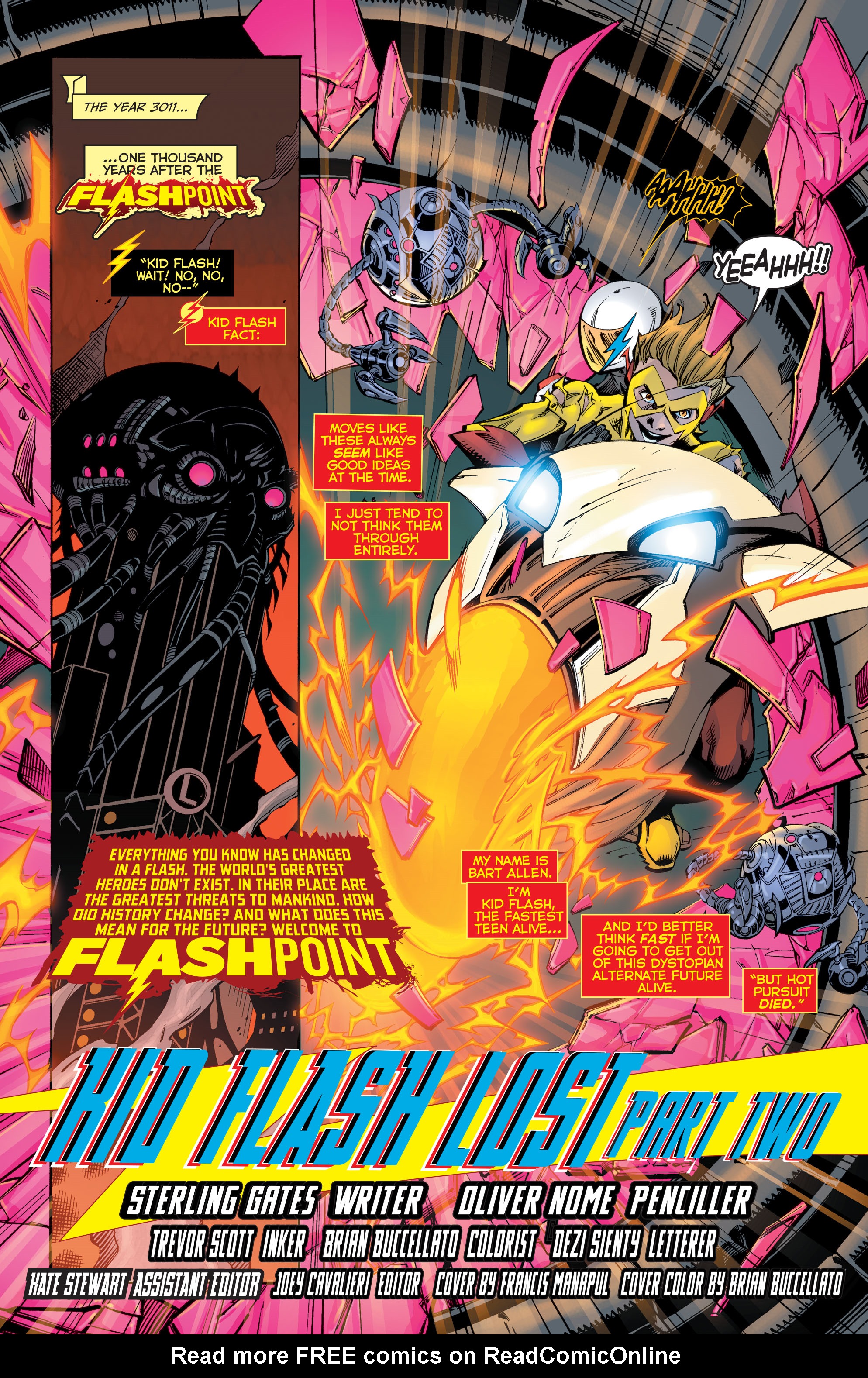 Read online Flashpoint: Kid Flash Lost comic -  Issue #2 - 2
